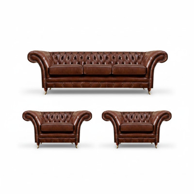 Leather sofa couch upholstery suite modern couches Chesterfield