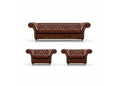 Leather sofa couch upholstery suite modern couches Chesterfield