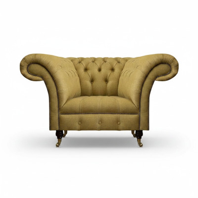 Armchair Textile Furniture Luxury Upholstered Armchair Chesterfield Living Room New