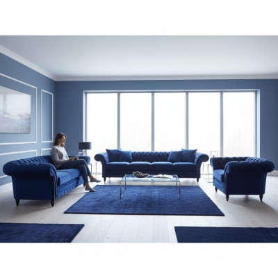 Chesterfield Sofas New Suite 3-piece Living Room Furniture Sofa Suite