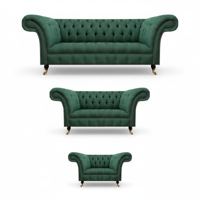 Living room set 3-piece sofa set luxury sofas new upholstered furniture textile