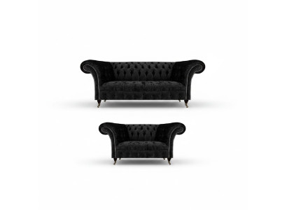 New Complete Sofa Three-Seater Couch Chesterfield Two-Seater Sofas Living Room