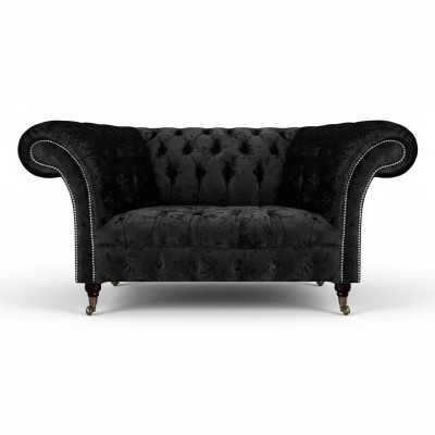 Chesterfield Sofa Two-Seater Couch Living Room Fabric Upholstered Seat Upholstered Furniture