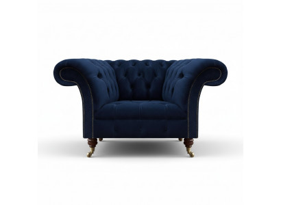 Luxury design armchair living room furniture Chesterfield upholstered furniture
