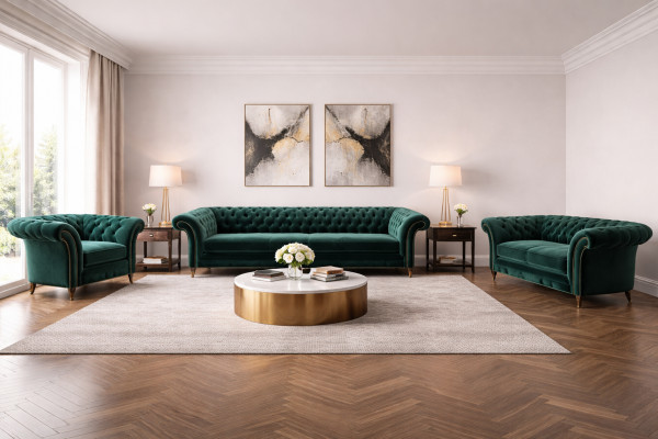 Luxury textile sofa set complete sofas living room armchair new couches