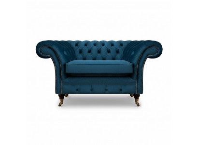Designer Chesterfield Armchair New Luxury Seating Furniture Upholstery Living Room