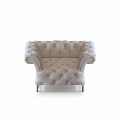 Chair White Chesterfield Upholstered Furniture Leather Seat Modern Interior New Furniture