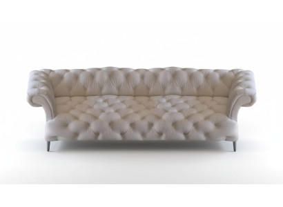 Modern sofa three-seater couch Chesterfield furniture upholstery living room