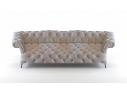 Modern sofa three-seater couch Chesterfield furniture upholstery living room