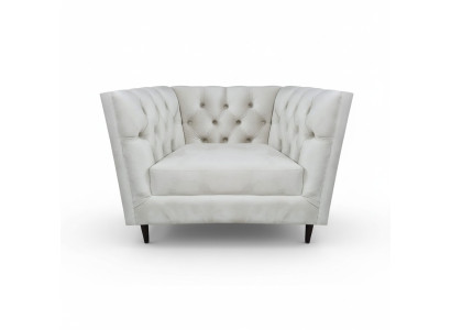 Luxury Armchair Living Room Upholstered Furniture Leather Seat Furniture Chesterfield New