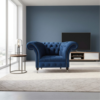 Chesterfield Armchair Upholstered Furniture Designer Interior Upholstered Furniture Living Room