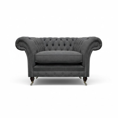 Chesterfield armchair upholstered furniture luxury textile furniture living room Chesterfield