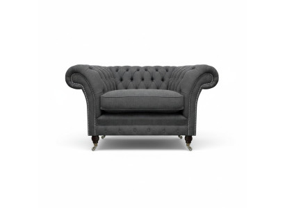 Chesterfield armchair upholstered furniture luxury textile furniture living room Chesterfield