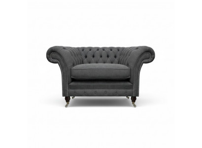 Chesterfield armchair upholstered furniture luxury textile furniture living room Chesterfield