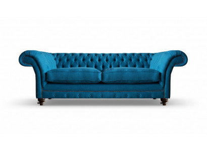 Living room textile sofa two-seater couch furniture seat furniture Chesterfield