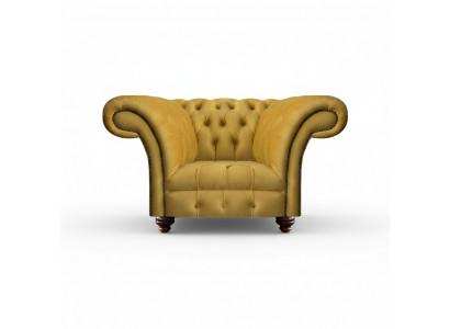 Chesterfield Modern Armchair Luxury Design Living Room Seating Furniture Textile New