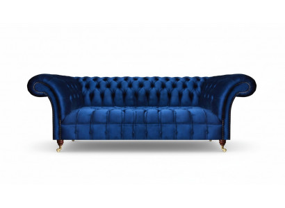 New Modern Two-Seater Sofa Couch Living Room Chesterfield Upholstered Furniture