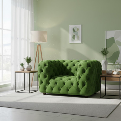 Living room armchair new seating furniture modern chesterfield furnishing