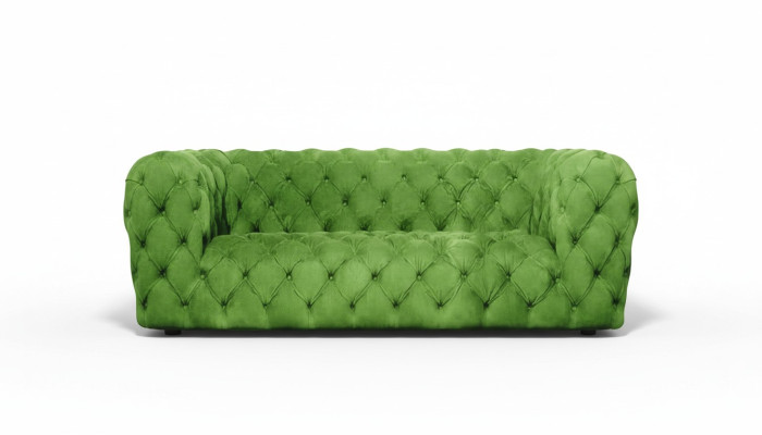 Modern luxury sofa couch three-seater Chesterfield upholstered sofa