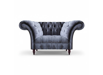 Modern gray living room couch designer two-seater 2-seater fabric sofas