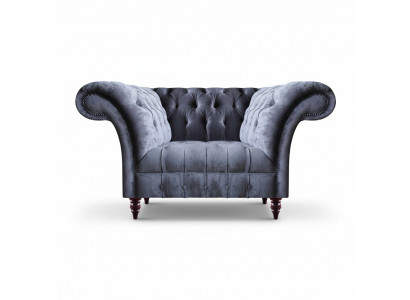 Modern gray living room couch designer two-seater 2-seater fabric sofas
