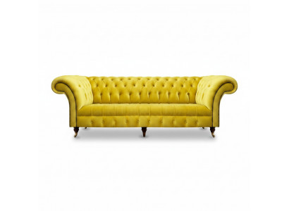 Noble Chesterfield seating furniture designer living room upholstered fabric couches
