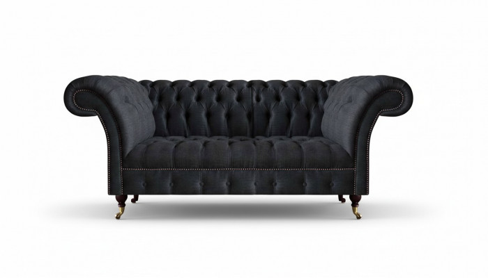 Chesterfield Black Sofa Designer Upholstered Sofas Modern Couches