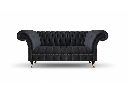 Chesterfield Black Sofa Designer Upholstered Sofas Modern Couches