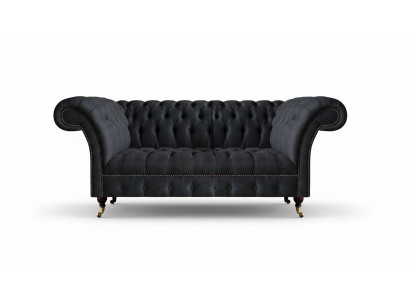 Chesterfield Black Sofa Designer Upholstered Sofas Modern Couches