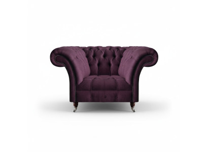 Chesterfield Lila Armchair Living Room Single Seater Designer Noble Recliner