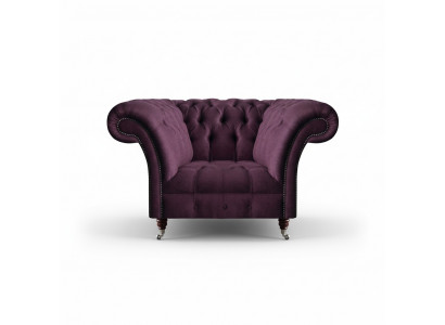 Chesterfield Lila Armchair Living Room Single Seater Designer Noble Recliner