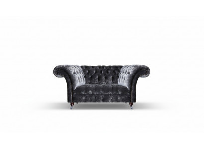Chesterfield velvet sofa designer two-seater fabric couches upholstery sofas