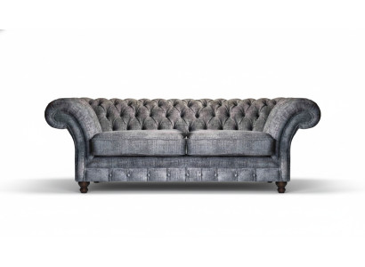Luxurious Chesterfield two-seater designer sofas living room noble couch