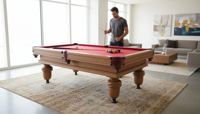 Luxury billiard table Professional billiard table Floating table Game table 7ft