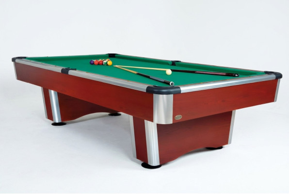 Modern billiard table made of solid wood and aluminum