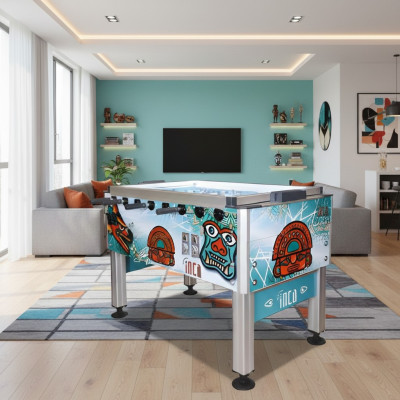 Professional aluminum and MDF foosball table in various colors