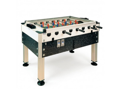 Modern MDF and aluminum black table football