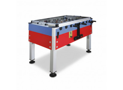 Professional table football red aluminum and MDF