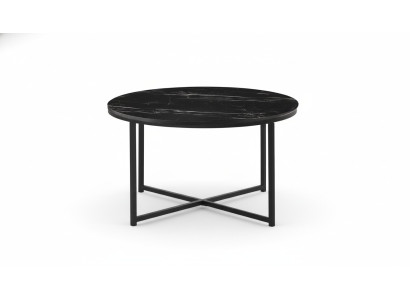 Black coffee table living room high-quality modern minimalist furniture new wood