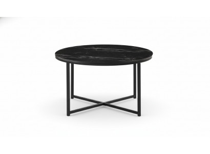 Black coffee table living room high-quality modern minimalist furniture new wood