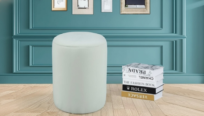 Minimalist White Stool Living Room Dining Room High Quality New
