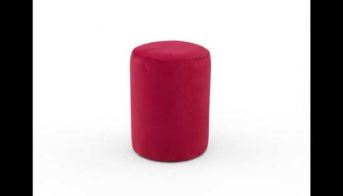 Pink stool with textile upholstery MDF chipboard frame luxury stool new