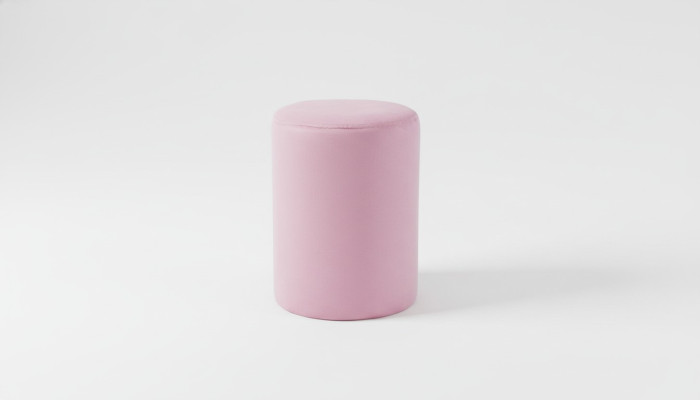 Pink stool luxurious ottoman modern style new seating living room