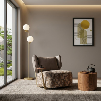 Colorful upholstered armchair living room designer armchair relax single-seater new