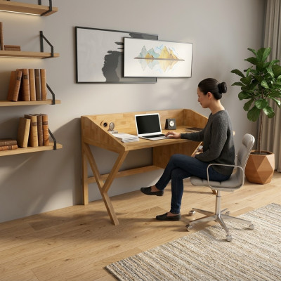 Modern desk designer office furniture luxurious wood tables exquisite furniture