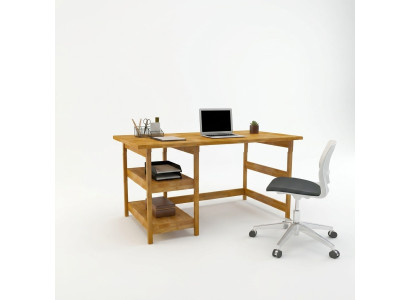 Brown office desks designer high-quality wooden table modern desks