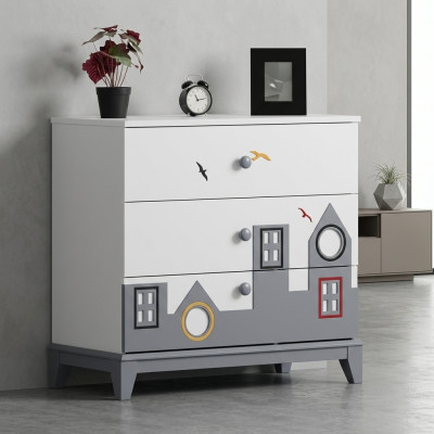 Modern dresser chest wooden furniture bedroom new furnishings