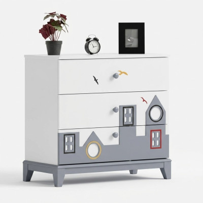 Modern dresser chest wooden furniture bedroom new furnishings