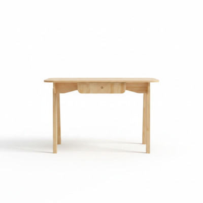 Beige desk designer computer desk luxurious robust office furniture