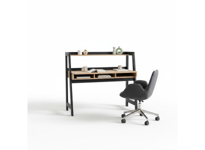 Black-Brown Laptop Table Designer Office Furniture Home Office Tables